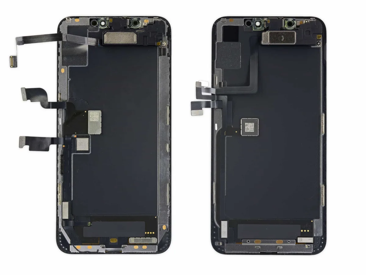Дисплей для iPhone 11 Pro Max (A2218) в сборе с тачскрином Черный - (Soft OLED, Full HD) (площадка п