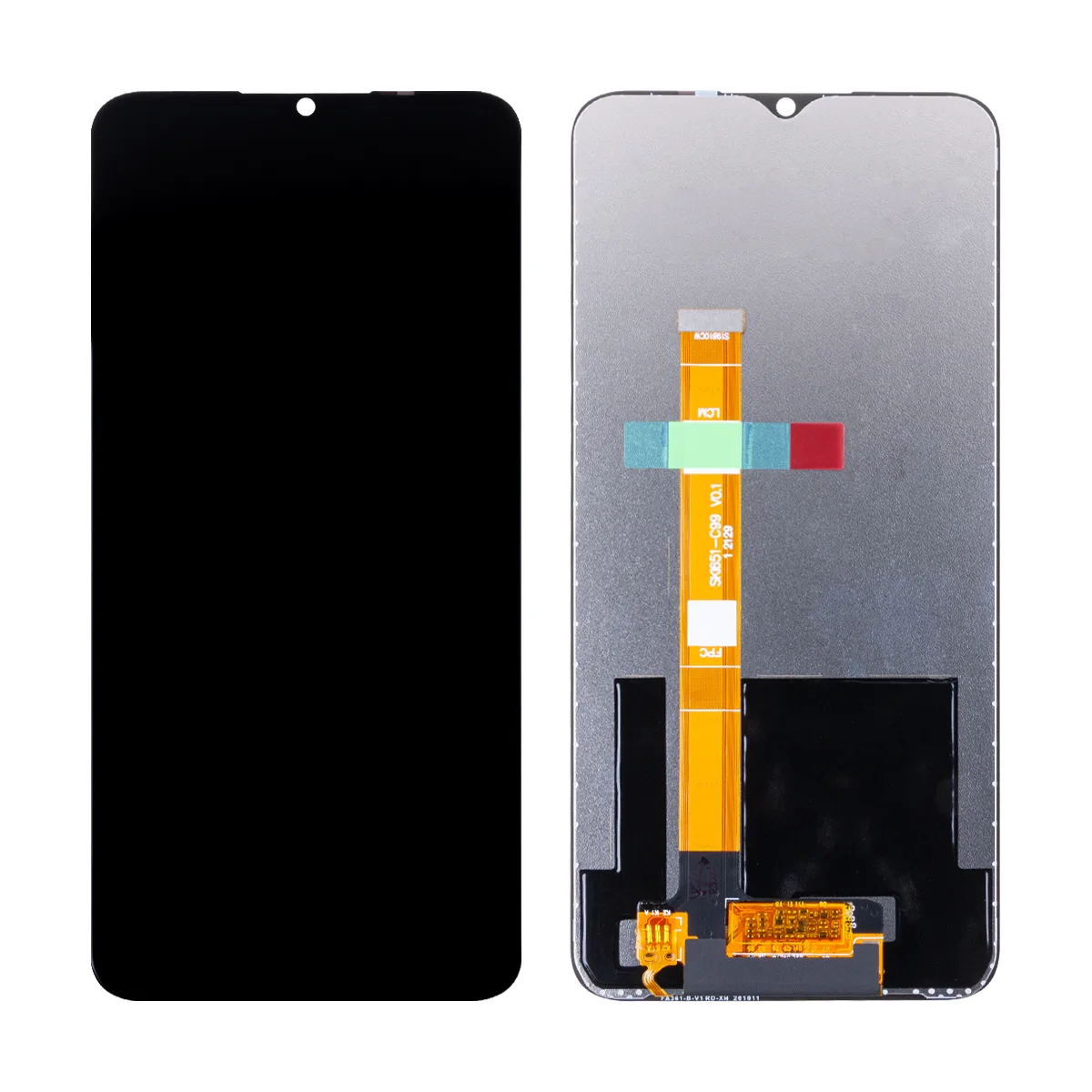Дисплей для Realme C25Y (RMX3269/RMX3265/RMX3268) в сборе с тачскрином Черный - OR (HD+, 300 Кд/м?,