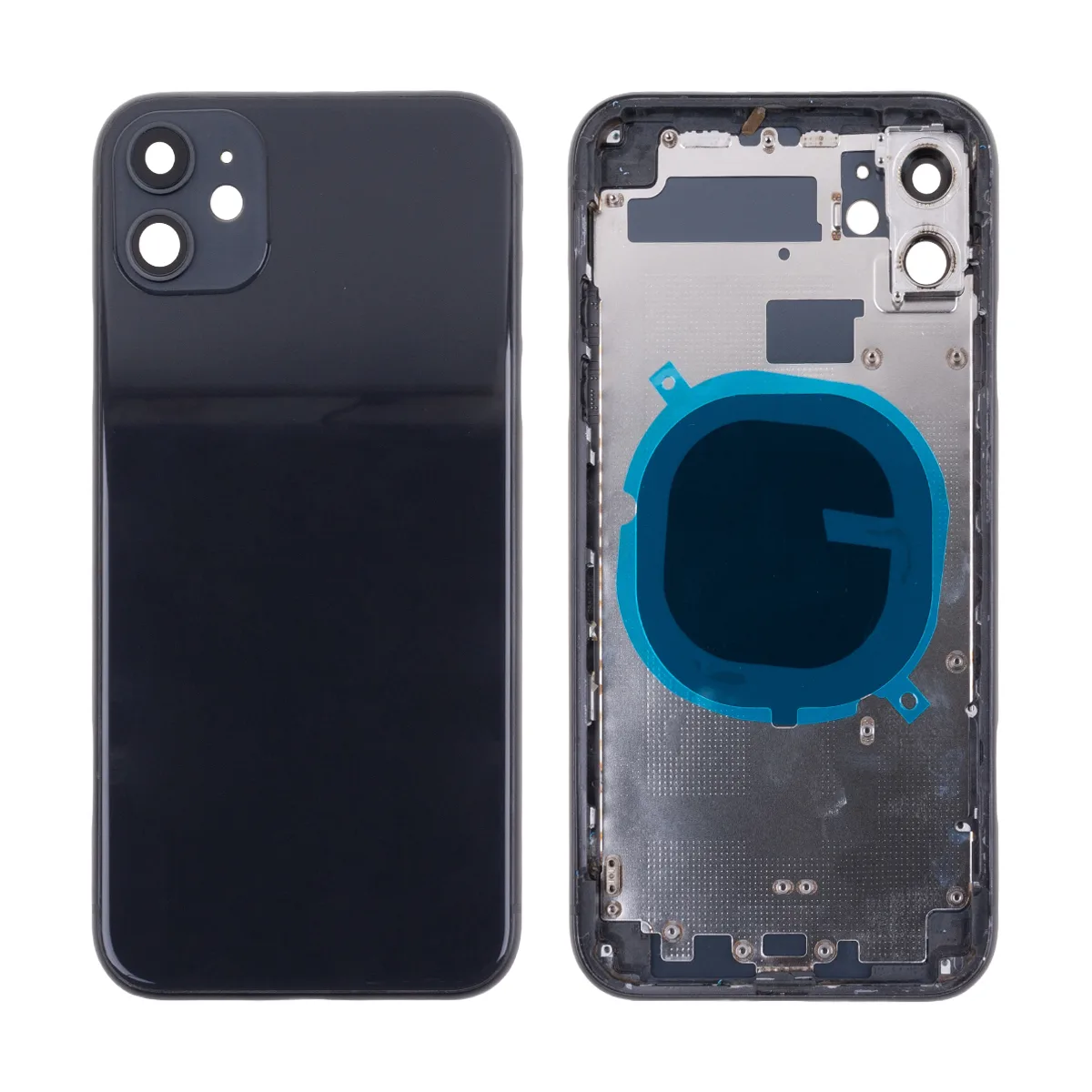 Корпус для iPhone 11 (A2221) (1 Sim) Черный