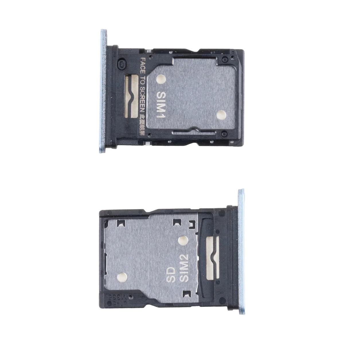 Держатель SIM для Xiaomi Redmi Note 13 4G (23129RAA4G/23124RA7EO/23129RA5FL) Синий
