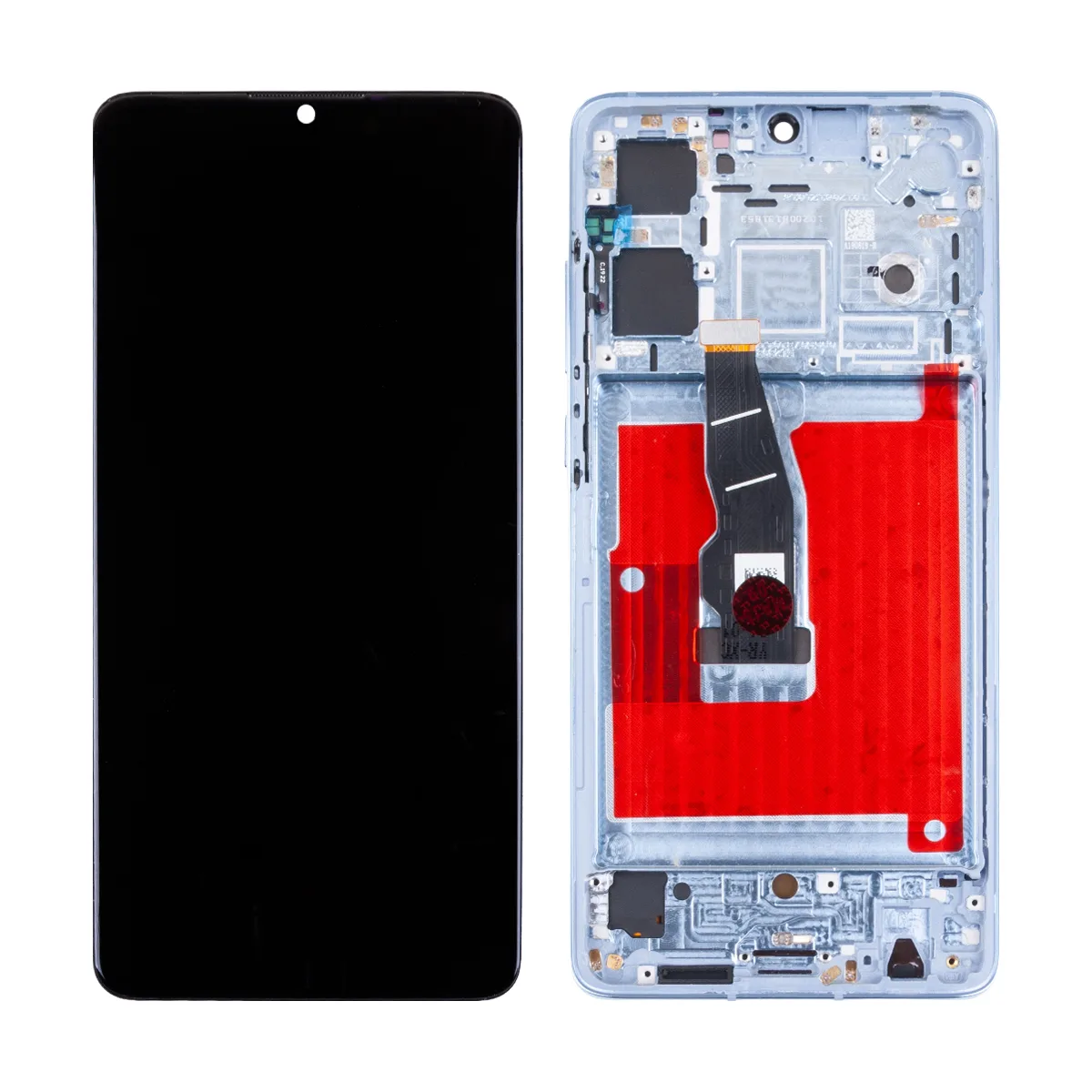 Дисплей для Huawei P30 (ELE-L29) модуль с рамкой Синий - OR