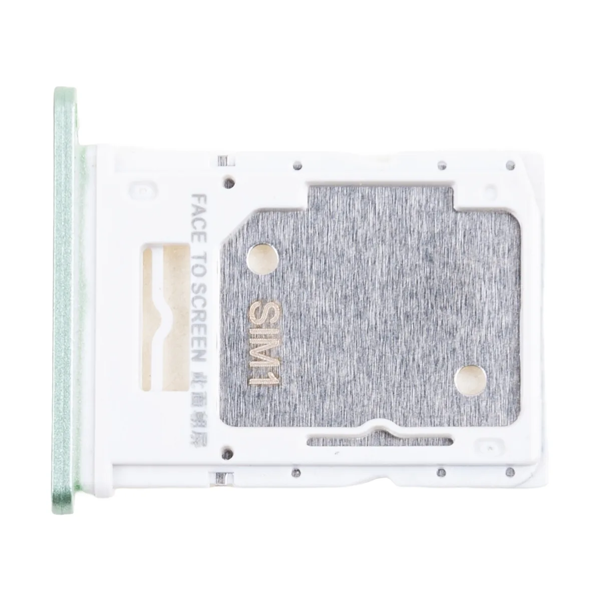 Держатель SIM для Xiaomi Redmi Note 13 4G (23129RAA4G/23124RA7EO/23129RA5FL) Зеленый