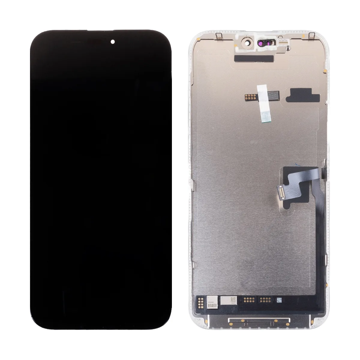 Дисплей для iPhone 16 Pro Max (A3296) в сборе с тачскрином Черный - (Soft OLED, Full HD, 120 Гц) (пл