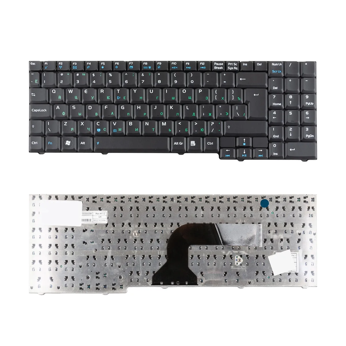 Клавиатура для ноутбука Asus M50/G50/X71 Черный