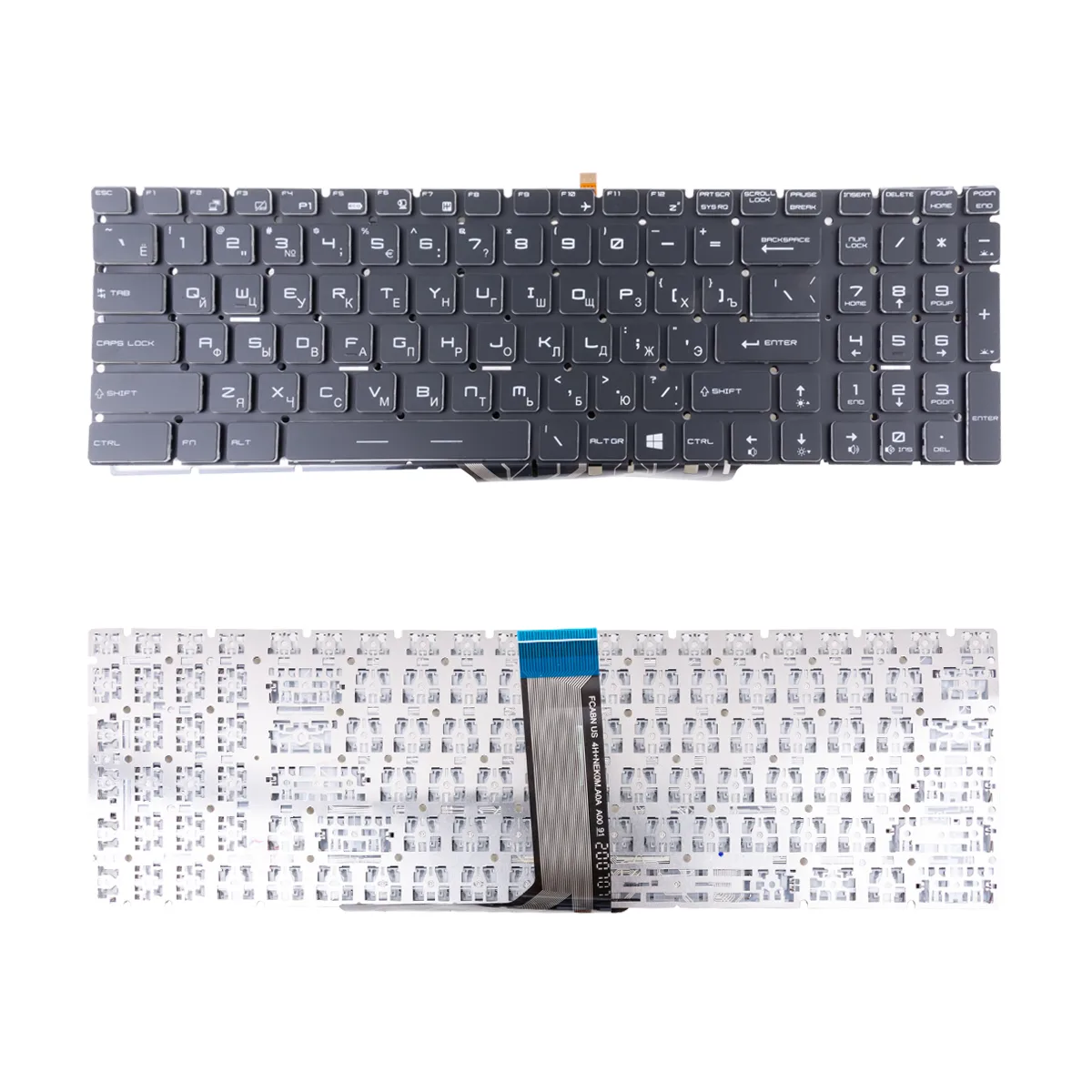 Клавиатура для ноутбука MSI MS-16J1/MS-16J2/MS-1771/MS-1773/MS-1775/MS-1776,/MS-17B1/MS-1781/MS1795/