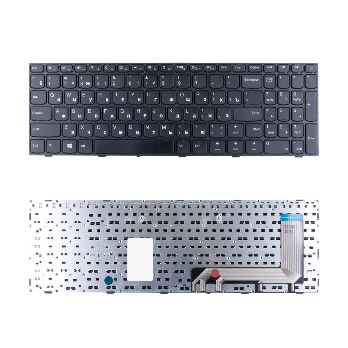 Клавиатура для ноутбука Lenovo IdeaPad 110-15ISK Черный