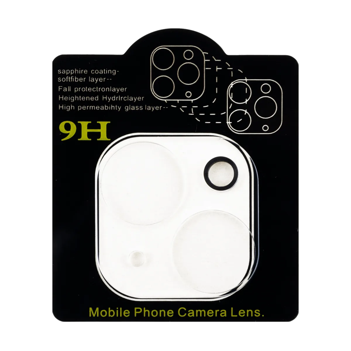 Защитное стекло камеры для iPhone 15/15 Plus