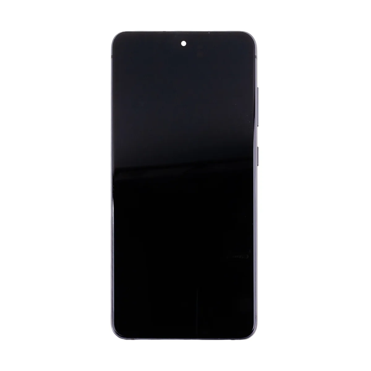 Дисплей для Samsung Galaxy S21 FE (G990B) модуль с рамкой Серый - (OLED) (Full Size)