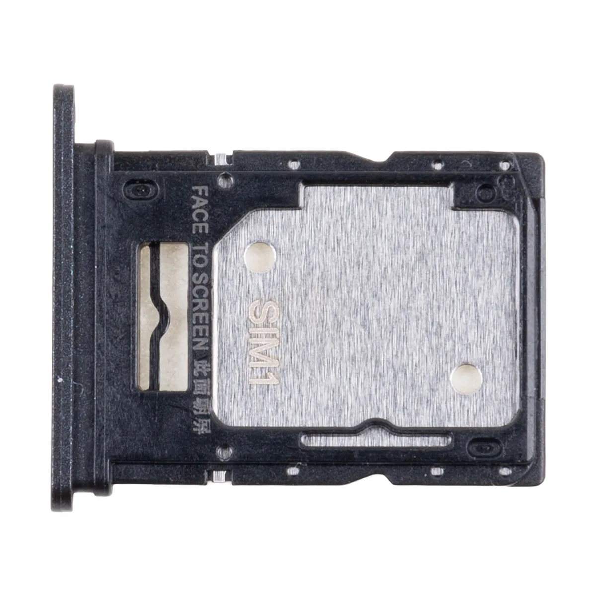 Держатель SIM для Xiaomi Redmi Note 13 4G (23129RAA4G/23124RA7EO/23129RA5FL) Черный