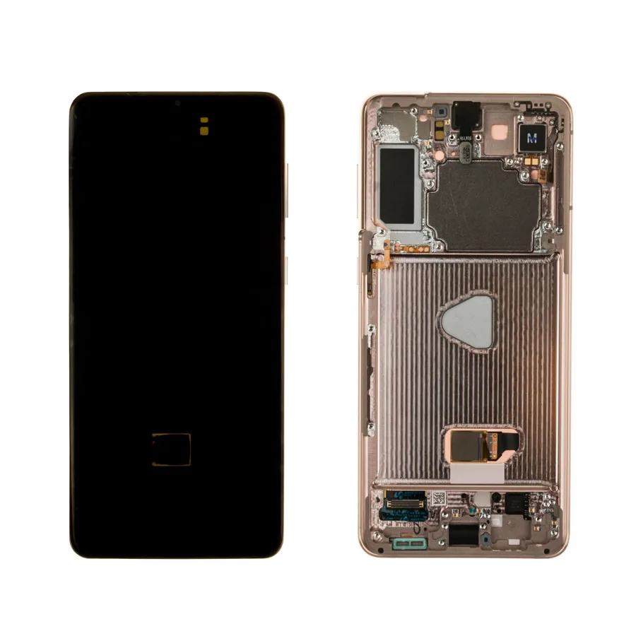 Дисплей для Samsung Galaxy S21+ (G996B) модуль с рамкой Фиолетовый - OR (SP)
