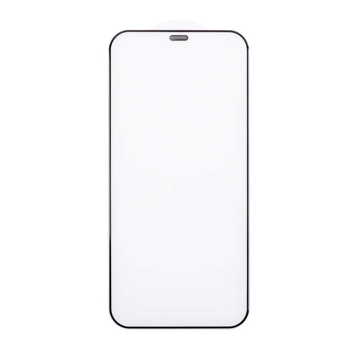Защитное стекло с сеткой динамика для iPhone 12/12 Pro Черный