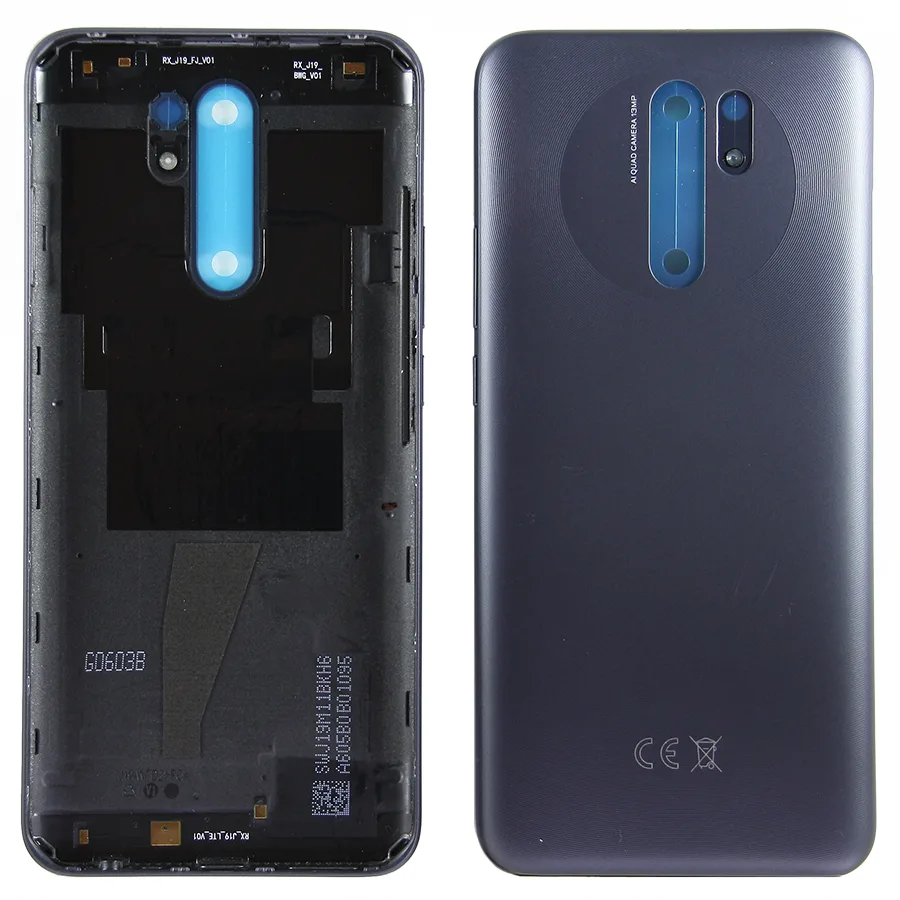 Задняя крышка для Xiaomi Redmi 9/9 Prime (M2204J19AG) Серый