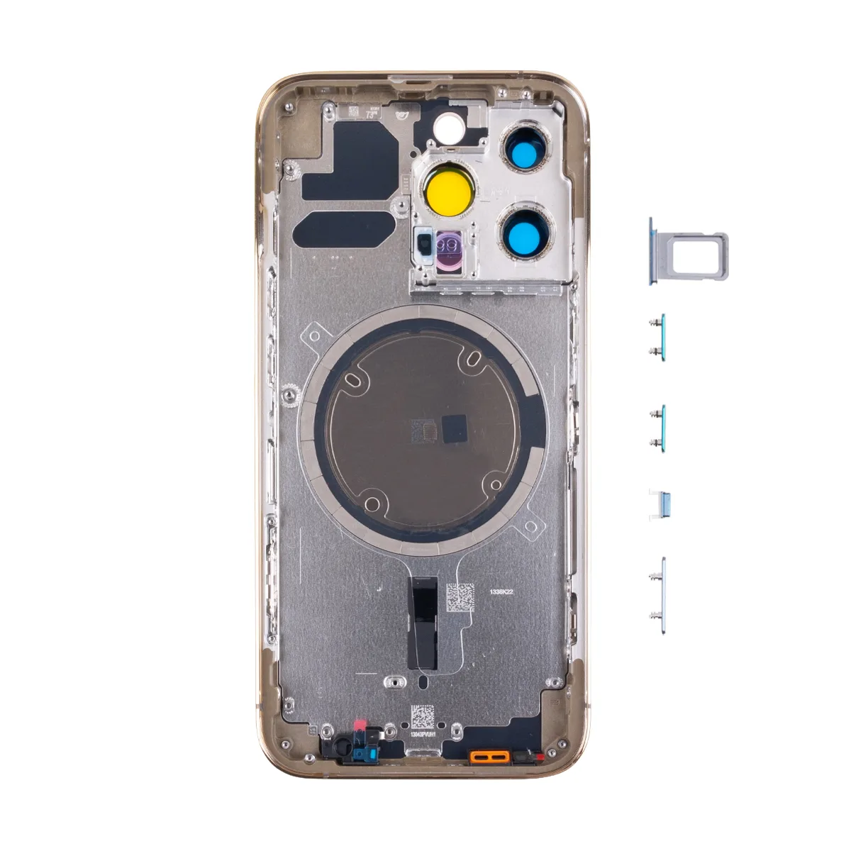 Корпус для iPhone 13 Pro (A2640) (1 Sim) Золото - Премиум