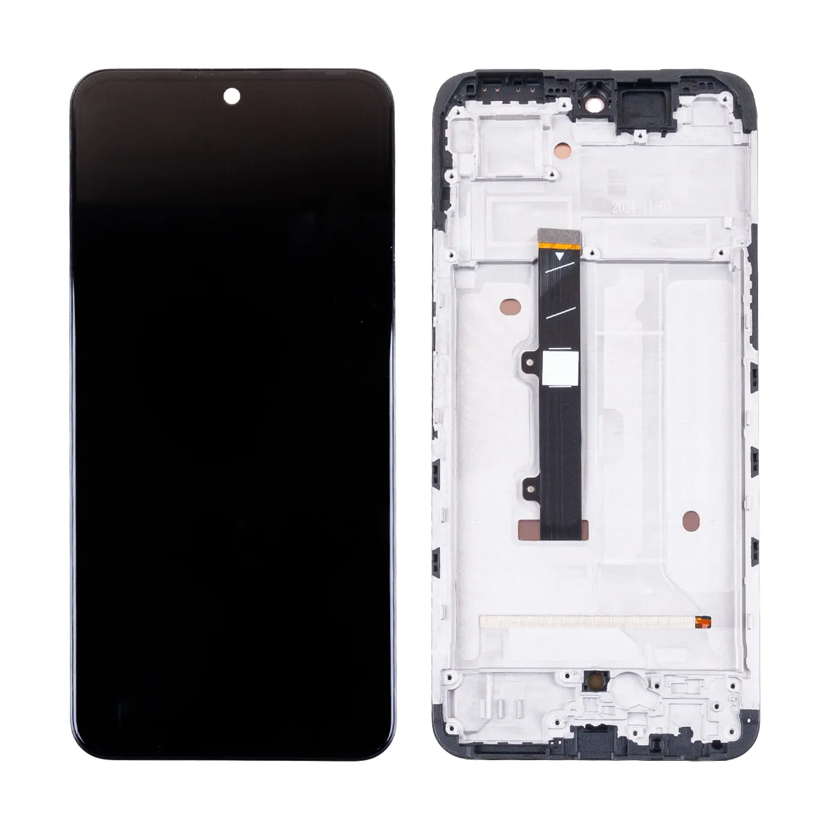 Дисплей для Tecno Spark 30 Pro (KL7) модуль с рамкой Черный - OR
