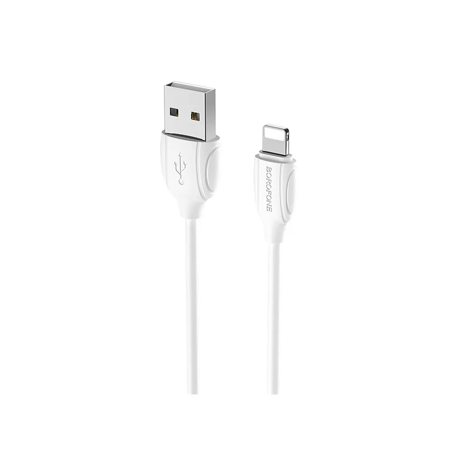 Кабель USB - Lightning Borofone BX19 (2A) Белый